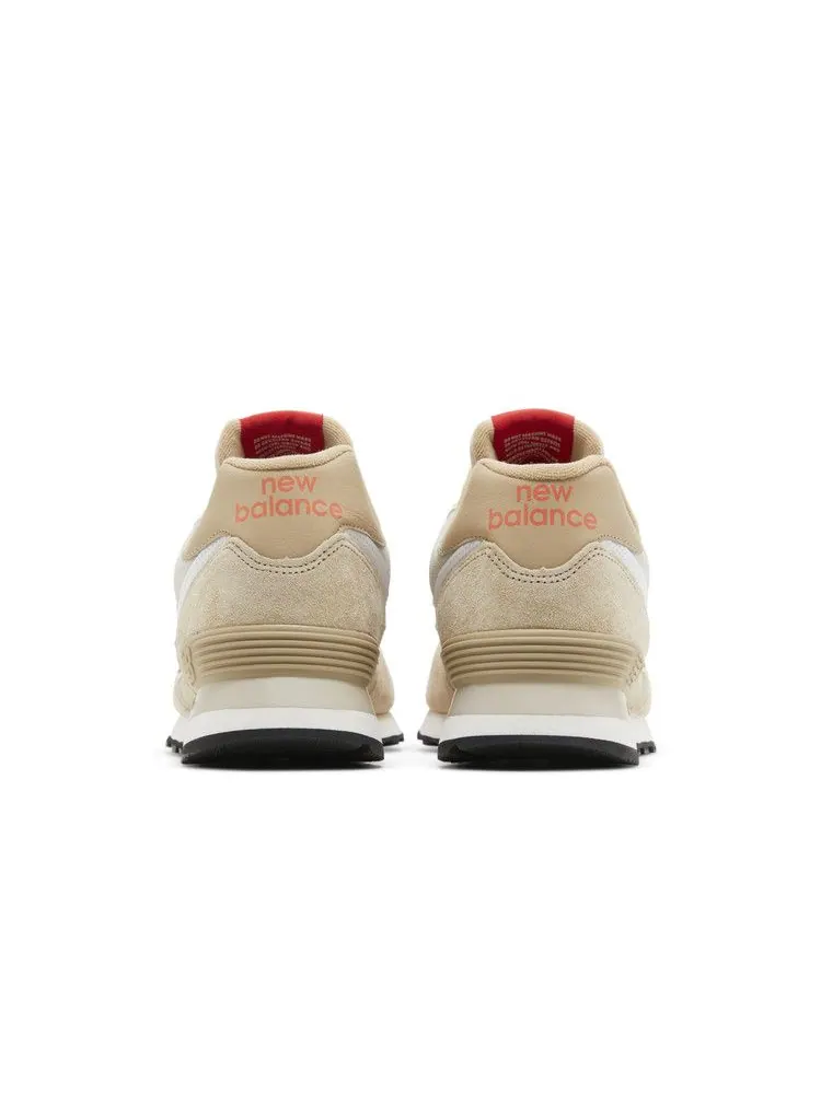 Кроссовки New Balance 574 'Chicken Bone Orange' — изображение 7 из 9, оранжевый