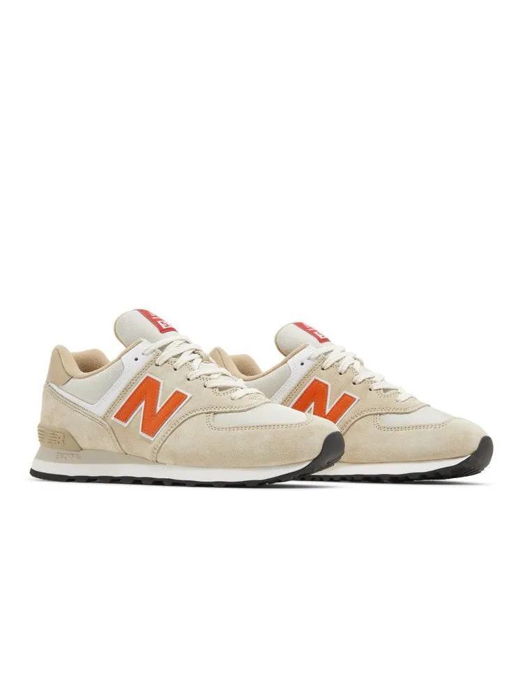 Кроссовки New Balance 574 'Chicken Bone Orange' — изображение 9 из 9, оранжевый