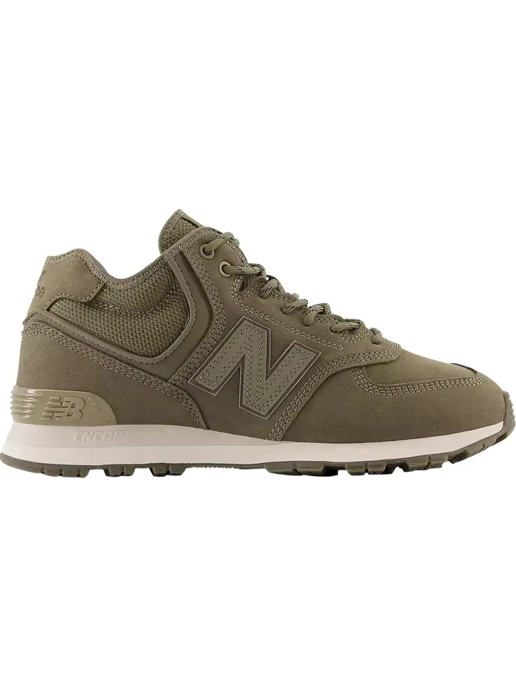 Кроссовки New Balance 574 High 'Olive' — изображение 1 из 1, зеленый