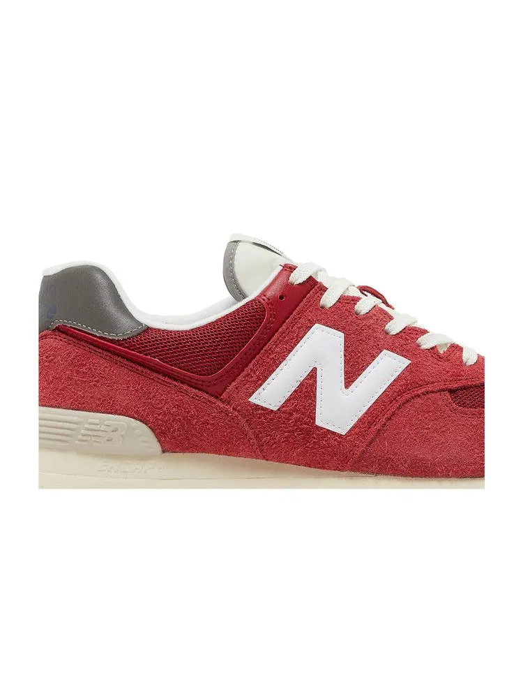 Кроссовки New Balance 574 'Premium OG Pack - Varsity Red' — изображение 3 из 9, красный/белый