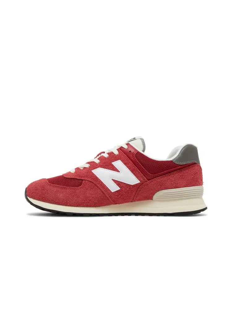 Кроссовки New Balance 574 'Premium OG Pack - Varsity Red' — изображение 4 из 9, красный/белый