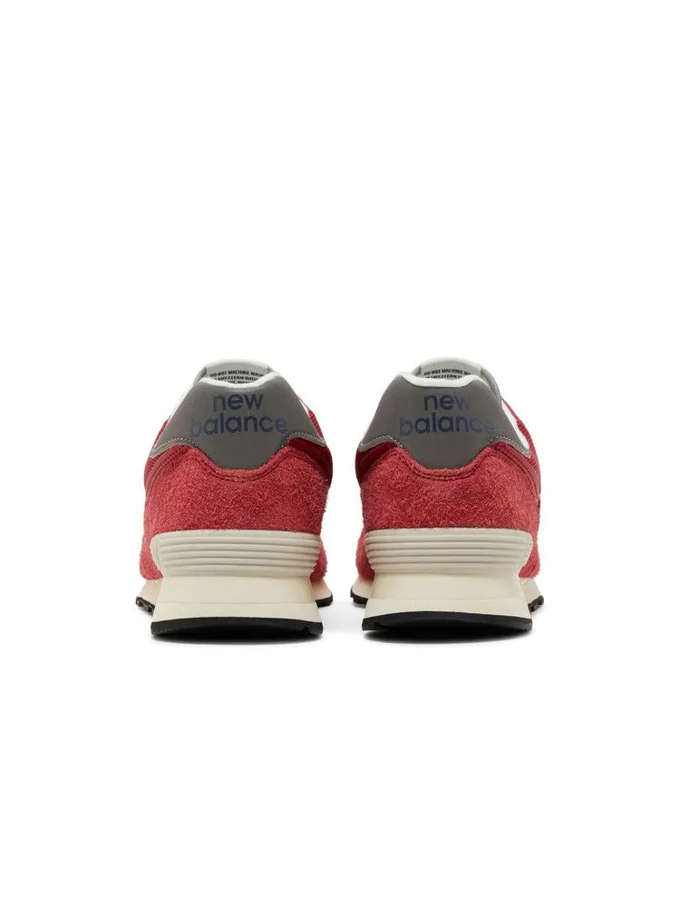 Кроссовки New Balance 574 'Premium OG Pack - Varsity Red' — изображение 7 из 9, красный/белый