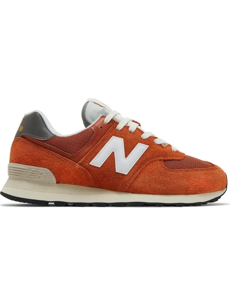 Кроссовки New Balance 574 'Orange Burst' — изображение 1 из 8, оранжевый