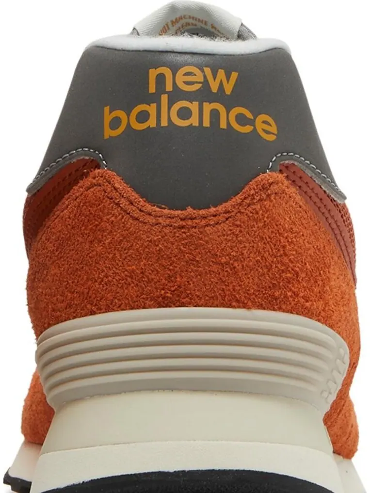 Кроссовки New Balance 574 'Orange Burst' — изображение 7 из 8, оранжевый