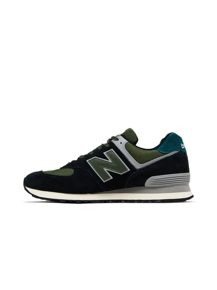 Кроссовки New Balance 574 'Black Olive' — изображение 4 из 9, черный/серый