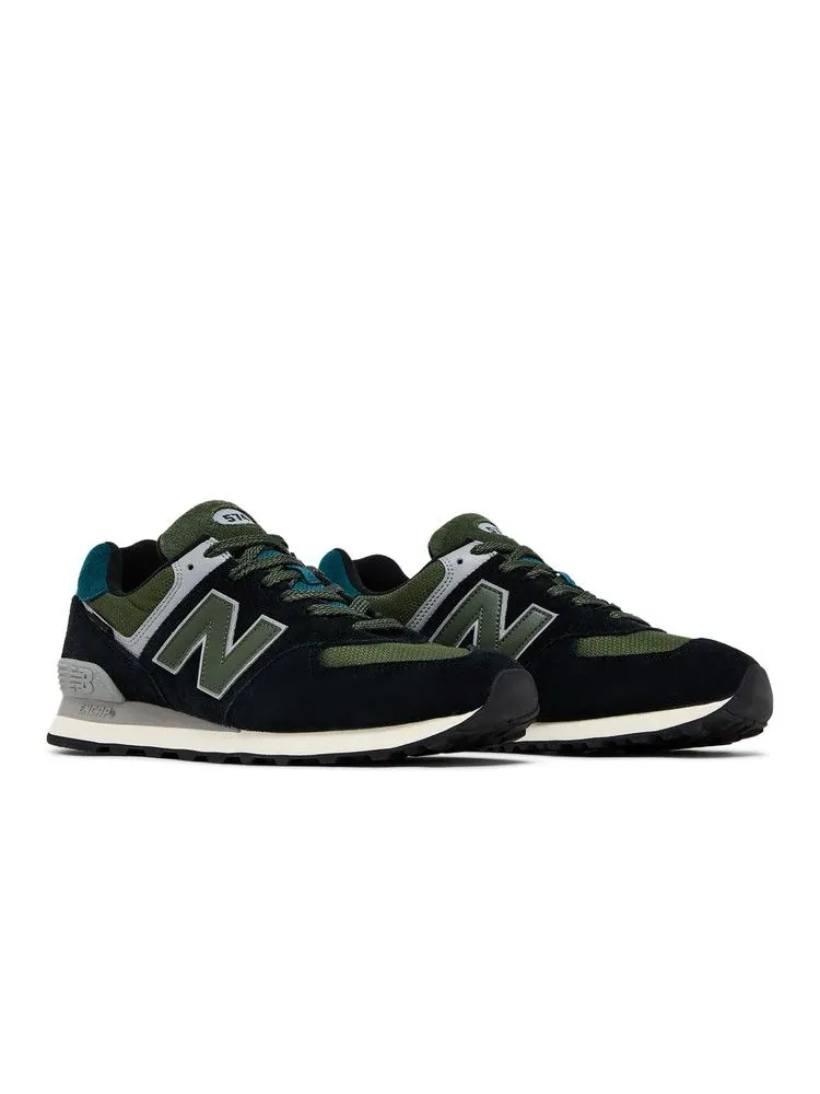 Кроссовки New Balance 574 'Black Olive' — изображение 9 из 9, черный/серый