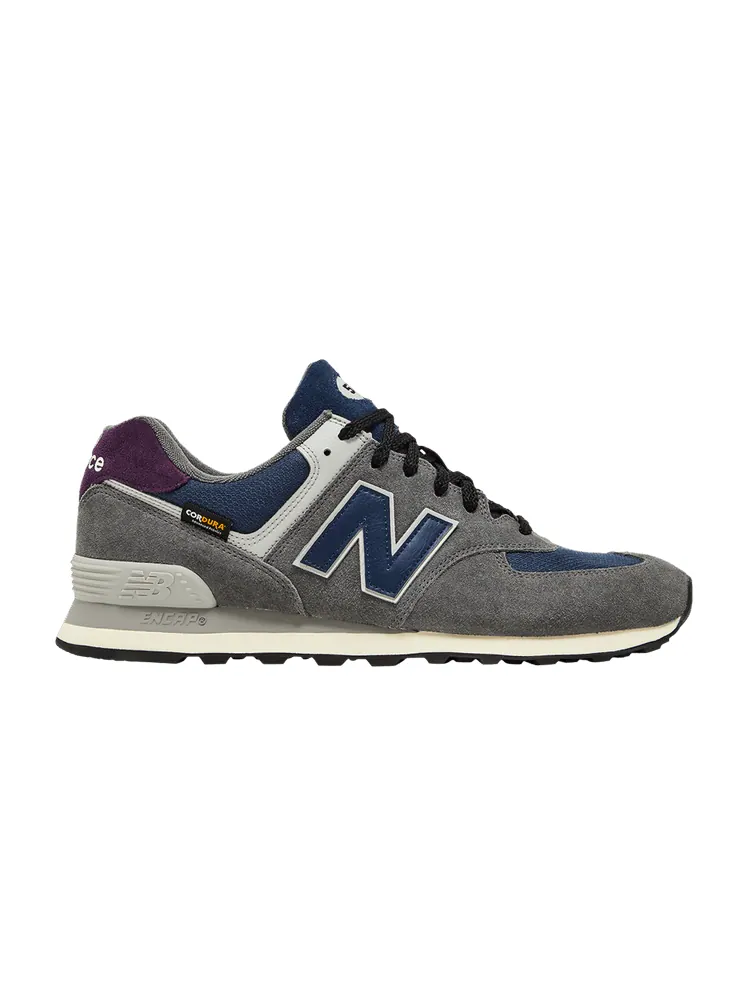 Кроссовки New Balance 574 'Apollo Grey Navy' — изображение 1 из 9, серый