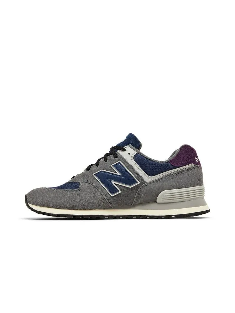Кроссовки New Balance 574 'Apollo Grey Navy' — изображение 4 из 9, серый