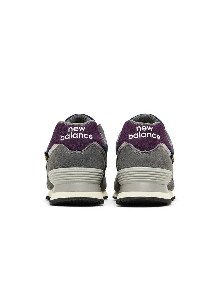 Кроссовки New Balance 574 'Apollo Grey Navy' — изображение 7 из 9, серый