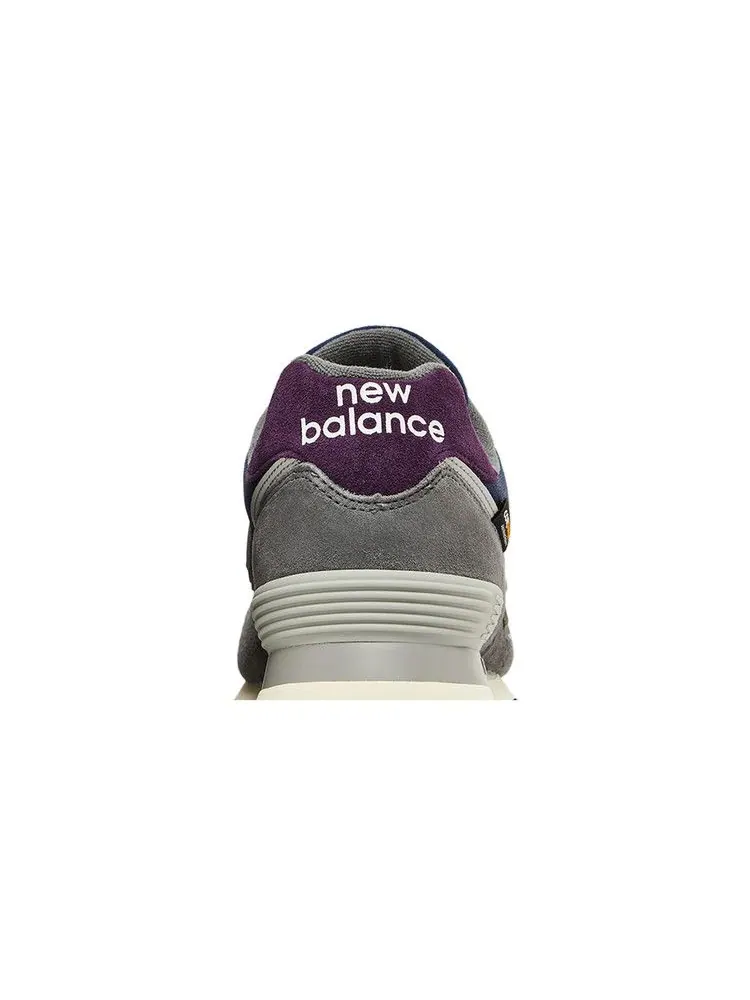 Кроссовки New Balance 574 'Apollo Grey Navy' — изображение 8 из 9, серый