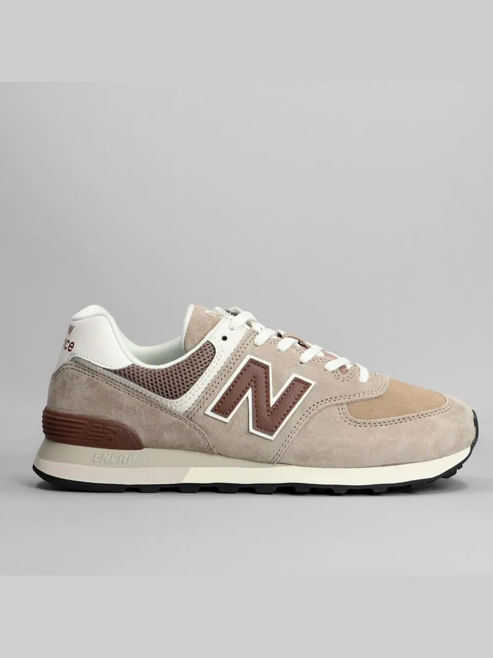 Кроссовки New Balance 574 — изображение 1 из 5, бежевый/коричневый