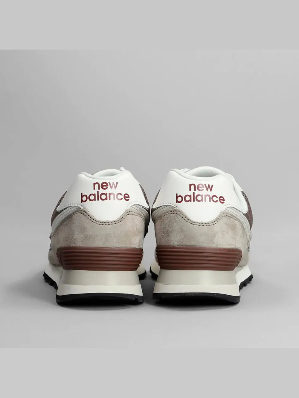 Кроссовки New Balance 574 — изображение 2 из 5, бежевый/коричневый