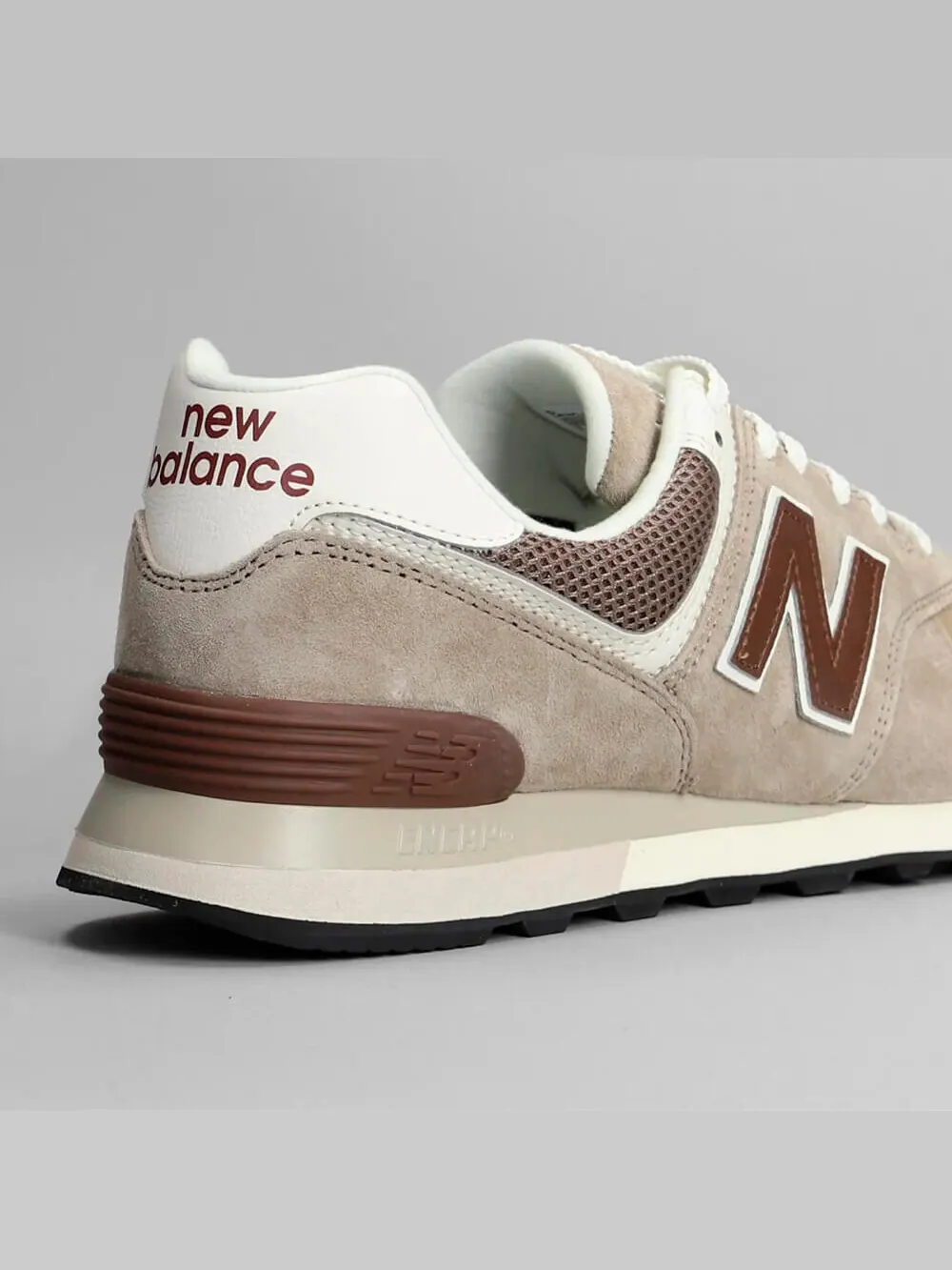 Кроссовки New Balance 574 — изображение 5 из 5, бежевый/коричневый