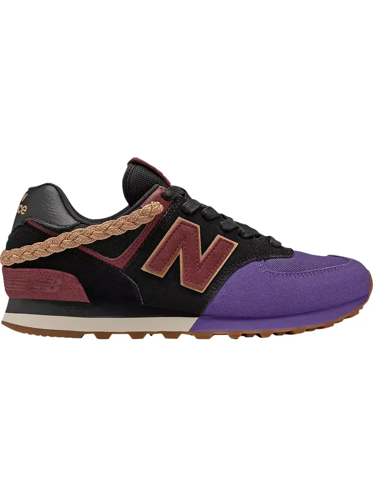 Кроссовки New Balance 574 'Black History Month' — изображение 1 из 1, черный