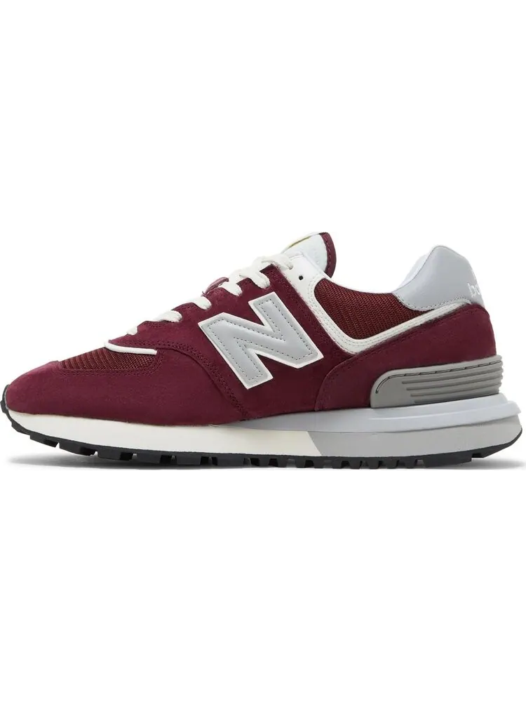 Кроссовки New Balance 574 Legacy 'Garnet Rain Cloud' — изображение 3 из 8, красный
