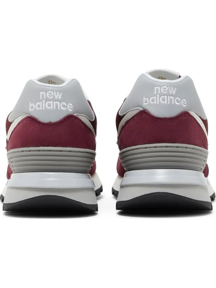 Кроссовки New Balance 574 Legacy 'Garnet Rain Cloud' — изображение 6 из 8, красный