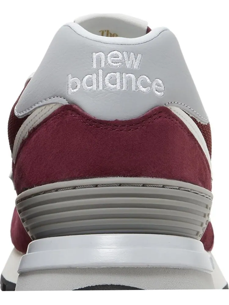 Кроссовки New Balance 574 Legacy 'Garnet Rain Cloud' — изображение 7 из 8, красный