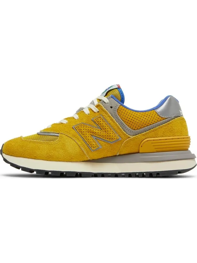 Кроссовки New Balance 574 Legacy 'Arrival' Bodega — изображение 3 из 8, желтый