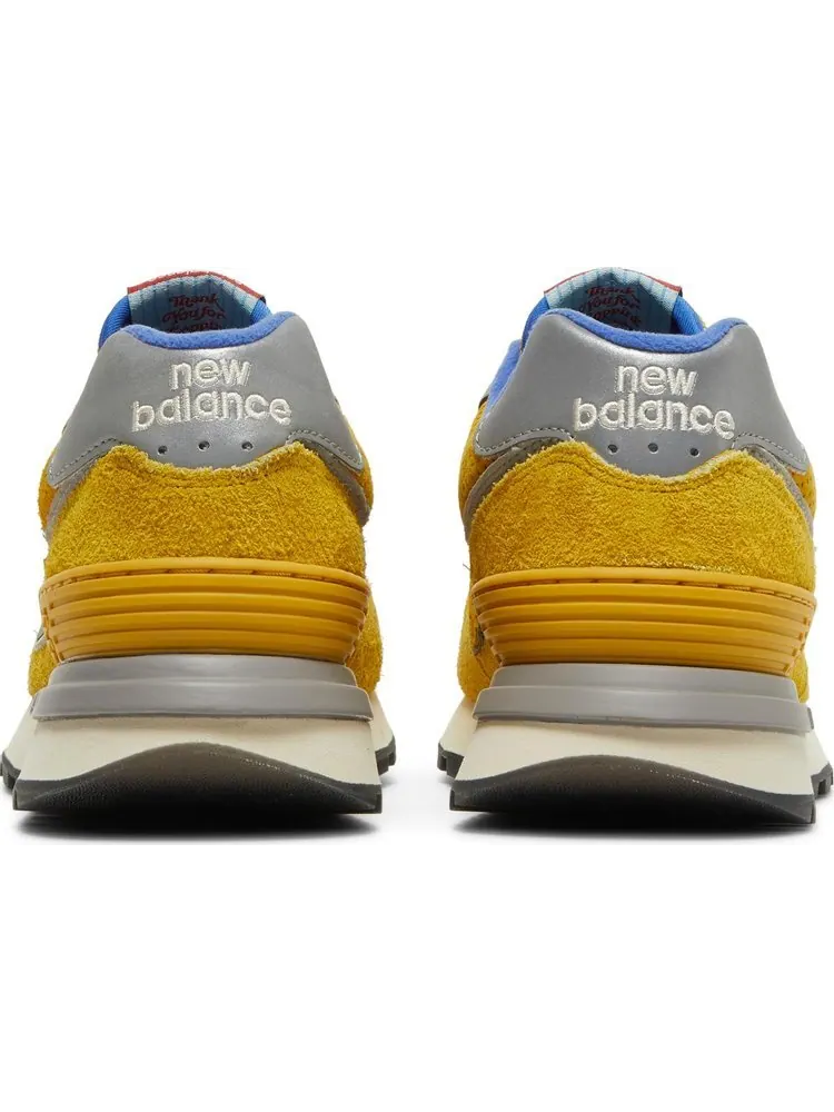 Кроссовки New Balance 574 Legacy 'Arrival' Bodega — изображение 6 из 8, желтый