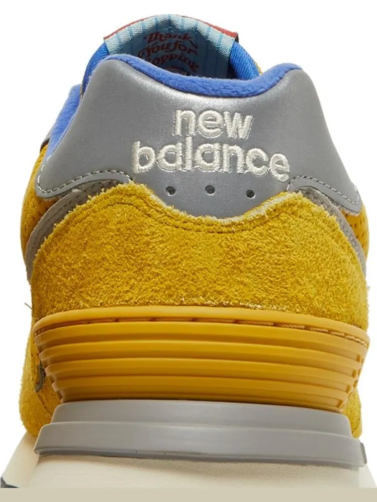 Кроссовки New Balance 574 Legacy 'Arrival' Bodega — изображение 7 из 8, желтый