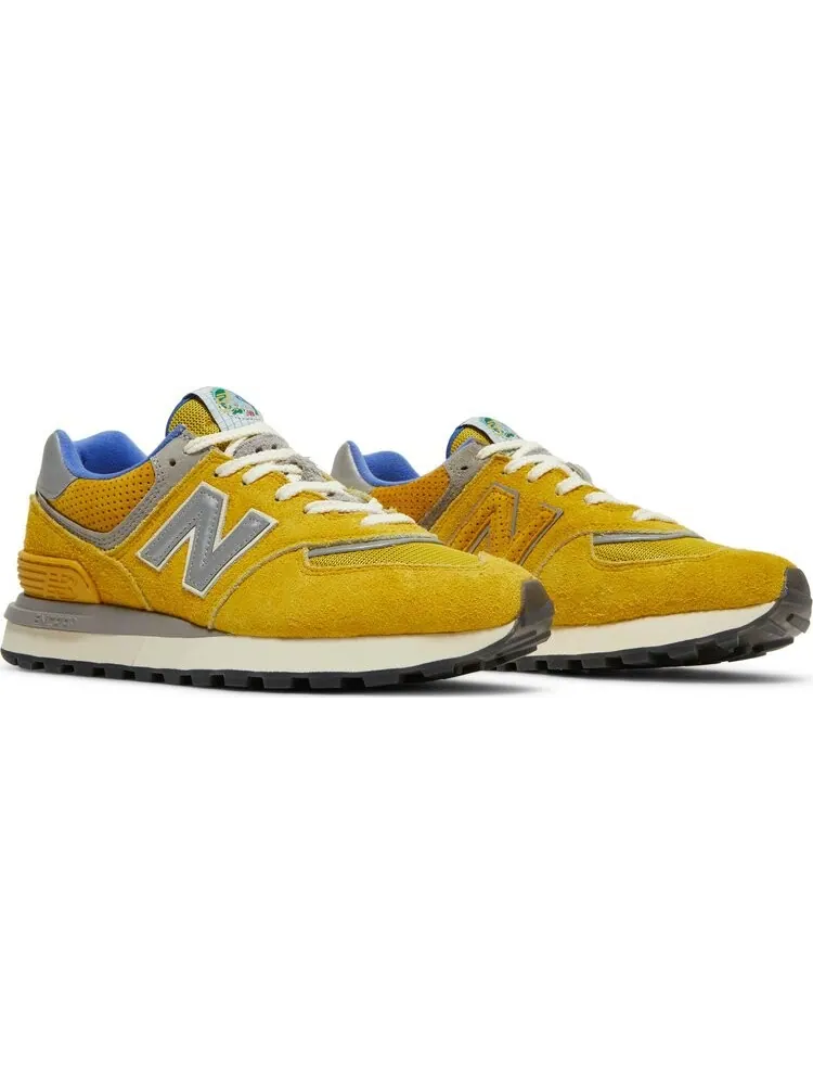 Кроссовки New Balance 574 Legacy 'Arrival' Bodega — изображение 8 из 8, желтый