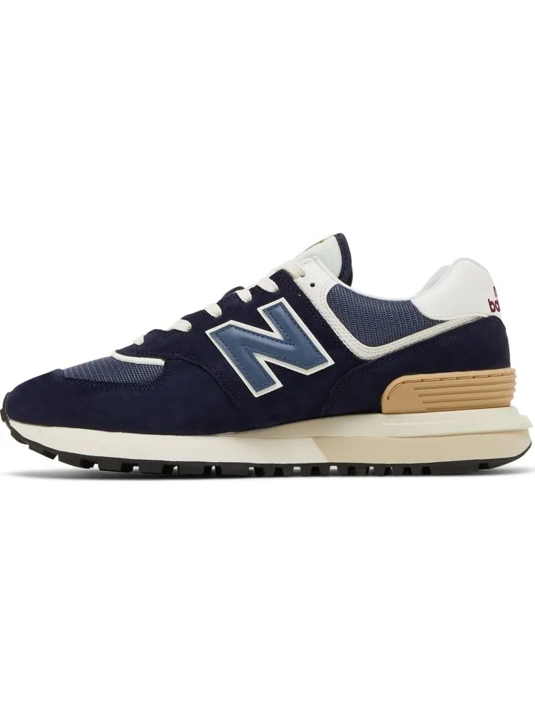 Кроссовки New Balance 574 Legacy 'Navy Angora' — изображение 3 из 8, синий