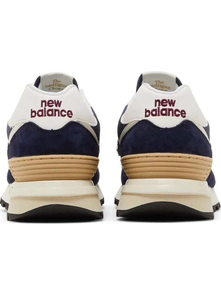 Кроссовки New Balance 574 Legacy 'Navy Angora' — изображение 6 из 8, синий