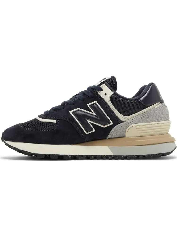 Кроссовки 574 Legacy 'Navy White' — изображение 3 из 4, синий