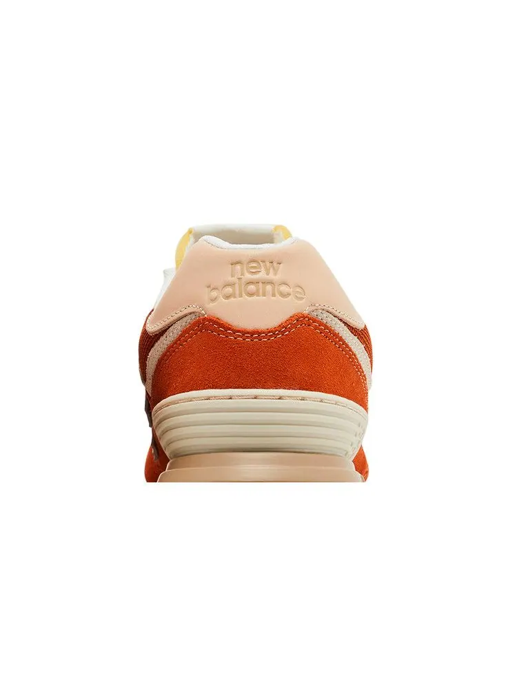 Кроссовки New Balance 574 Legacy 'Orange' — изображение 8 из 9, оранжевый