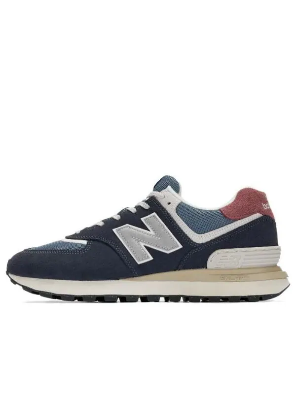 Кроссовки 574 New Balance — изображение 1 из 4, синий/серый/розовый