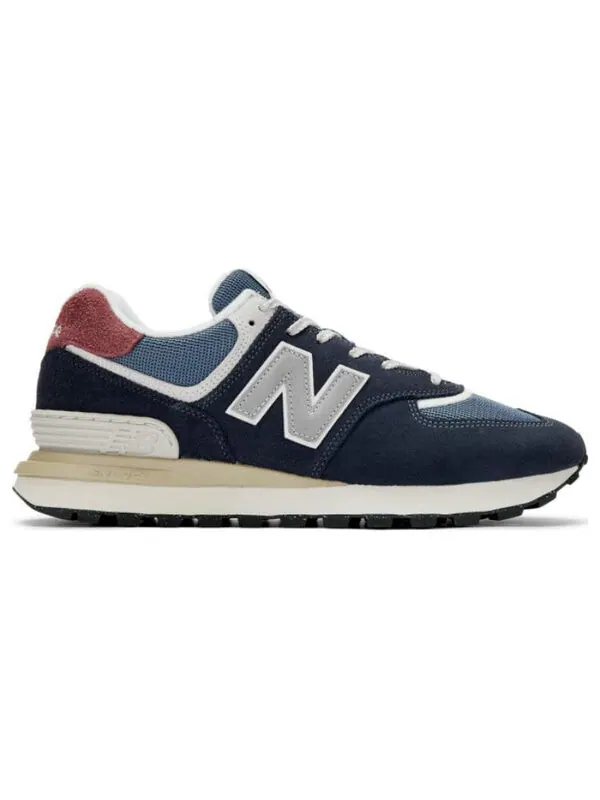 Кроссовки 574 New Balance — изображение 2 из 4, синий/серый/розовый