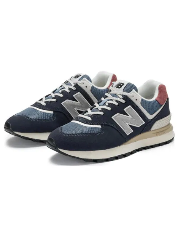 Кроссовки 574 New Balance — изображение 3 из 4, синий/серый/розовый