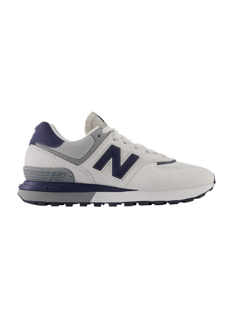 Кроссовки New Balance 574 Legacy 'White Navy' — изображение 1 из 1, белый/темно-синий
