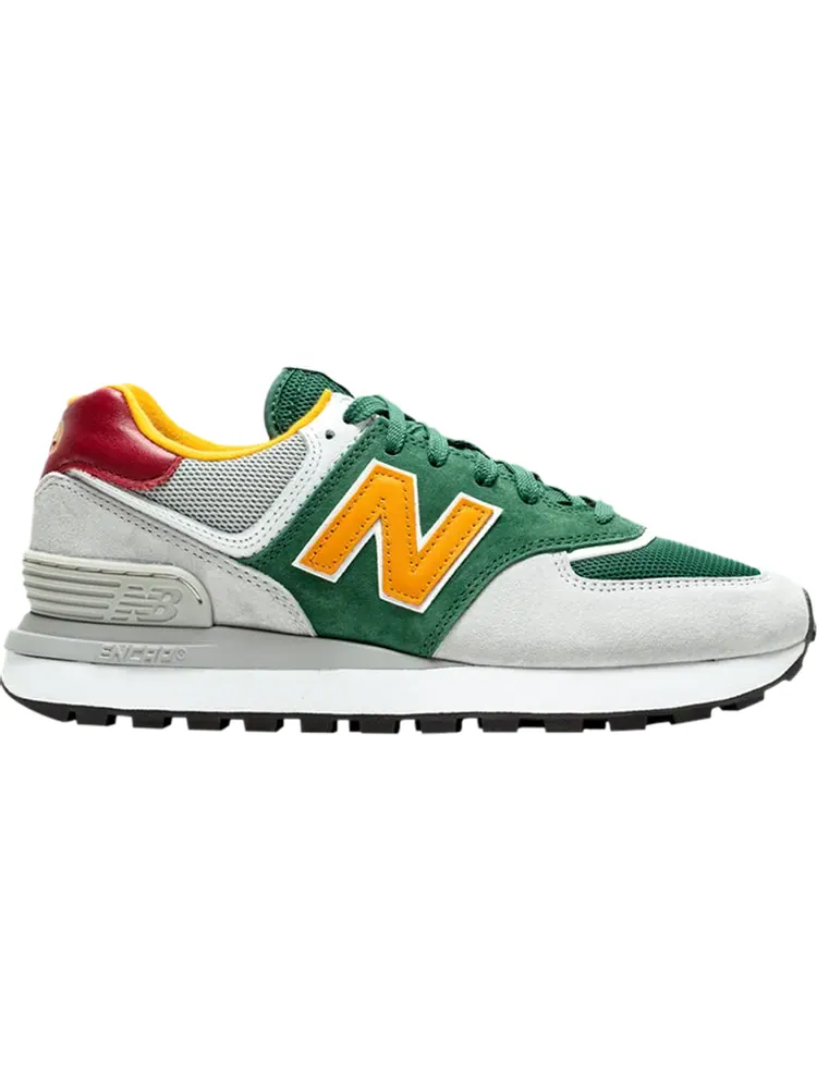 Кроссовки New Balance Junya Watanabe MAN x 574 Legacy 'Forest Green Varsity Yellow' — изображение 1 из 1, зеленый