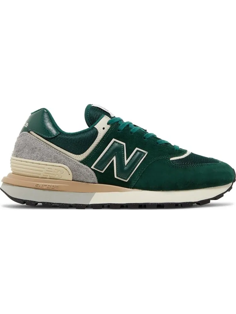 Кроссовки 574 Legacy 'Green Silver' — изображение 1 из 4, зеленый