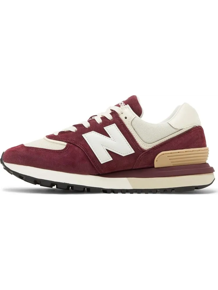 Кроссовки New Balance 574 Legacy 'Burgundy Angora' — изображение 3 из 8, красный