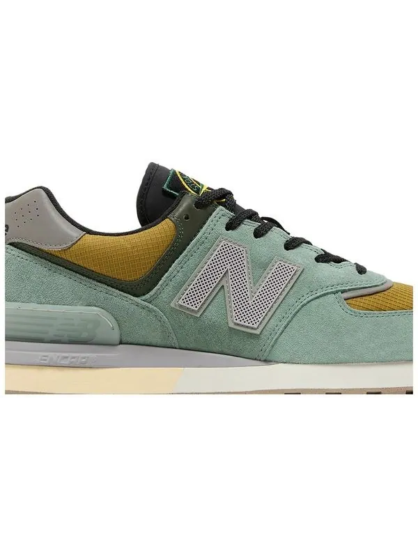 Кроссовки New Balance 574 Legacy x Stone Island — изображение 2 из 6, зеленый