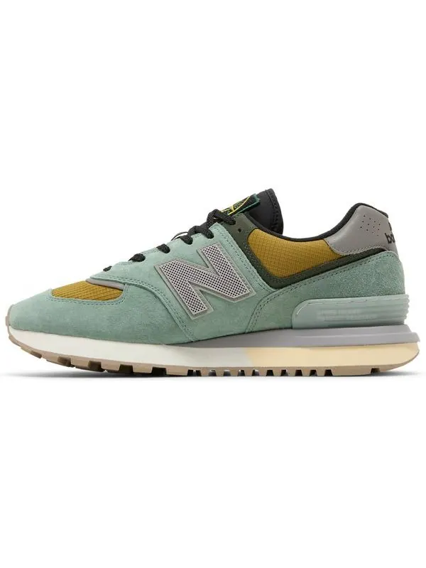 Кроссовки New Balance 574 Legacy x Stone Island — изображение 3 из 6, зеленый