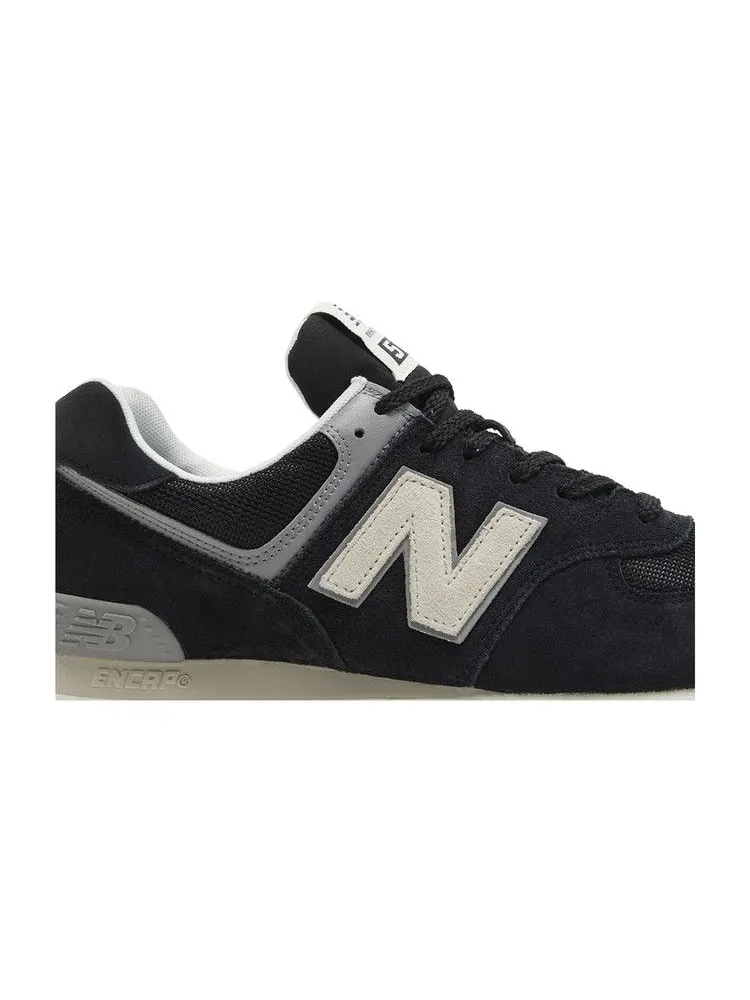 Кроссовки New Balance 574 'Black Grey' — изображение 3 из 9, черный/серый
