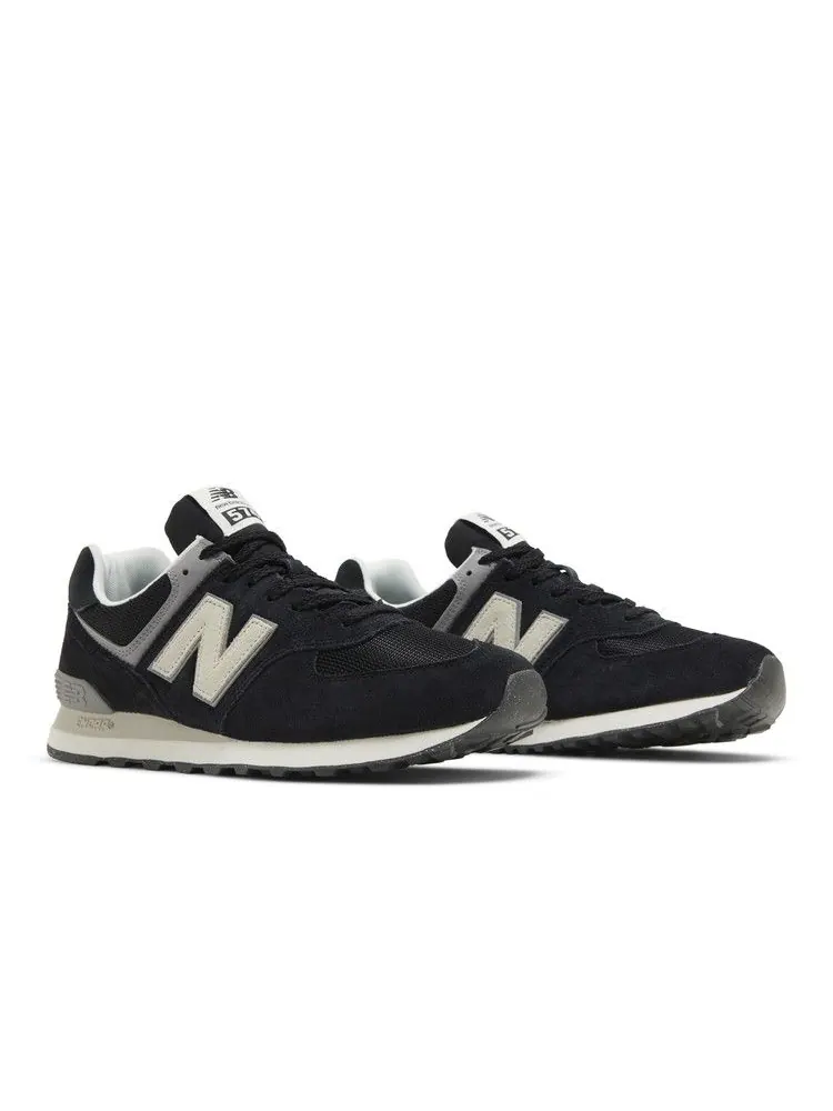 Кроссовки New Balance 574 'Black Grey' — изображение 9 из 9, черный/серый