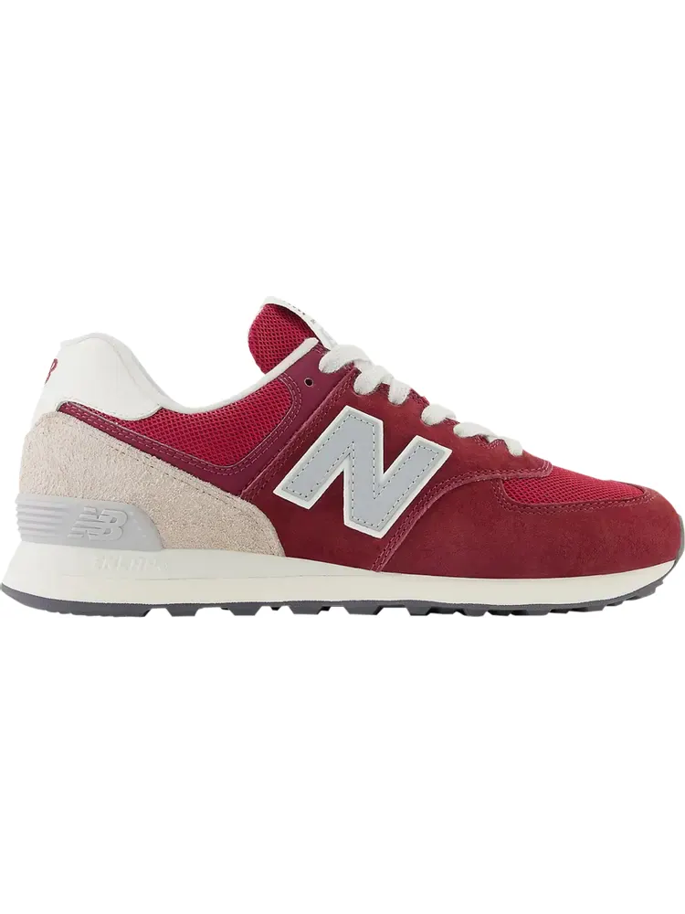 Кроссовки New Balance 574 'Lunar New Year - Classic Crimson' — изображение 1 из 1, красный