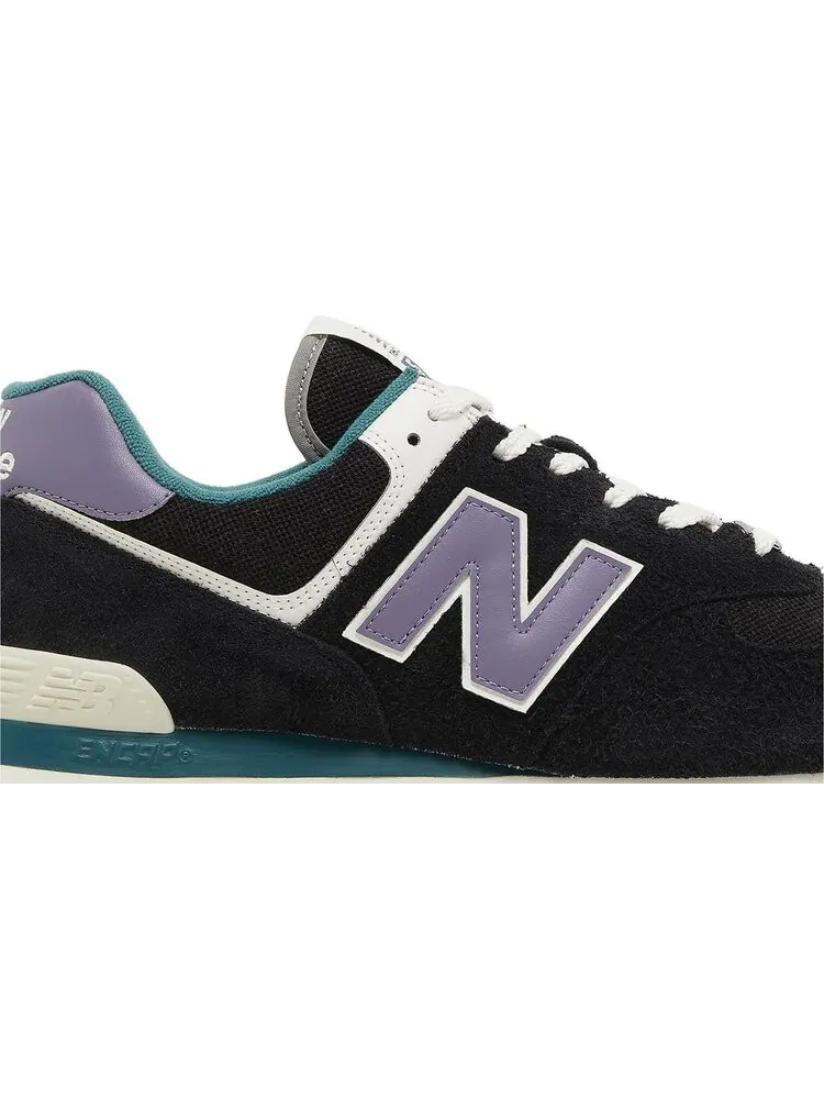Кроссовки 574 'Black Purple Teal' — изображение 2 из 4, черный