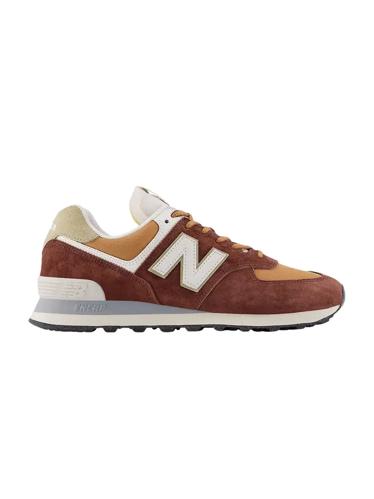 Кроссовки New Balance 574 'Rich Oak Baked Clay' — изображение 1 из 1, коричневый