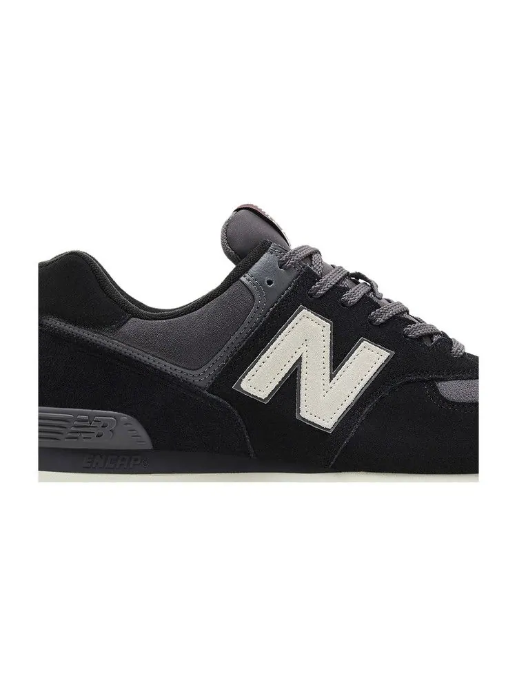 Кроссовки New Balance 574 'Black Grey' — изображение 3 из 9, черный/серый