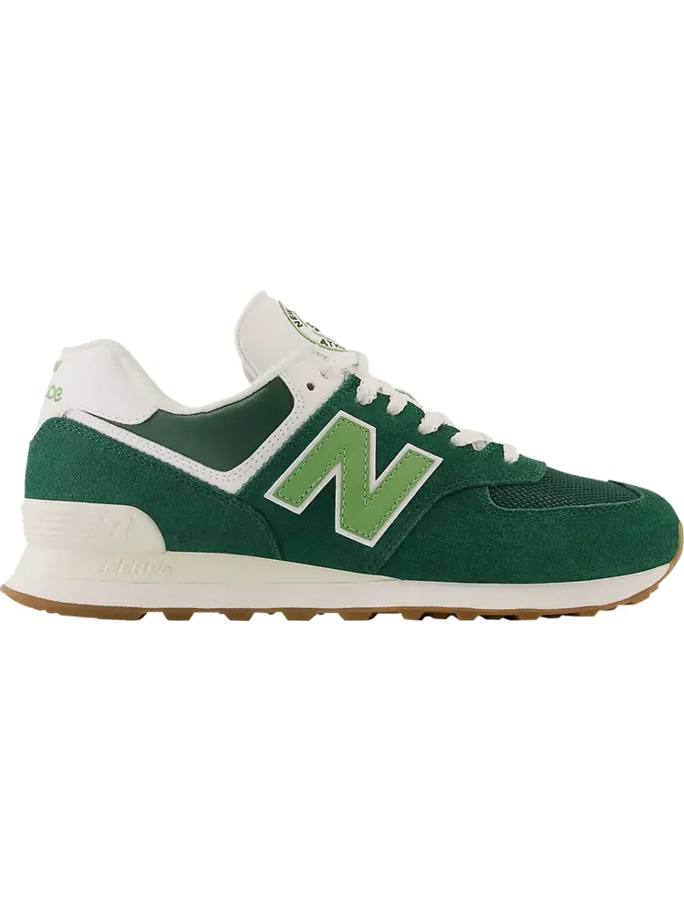 Кроссовки 574 'NB Athletics - Nightwatch Green' — изображение 1 из 1, зеленый
