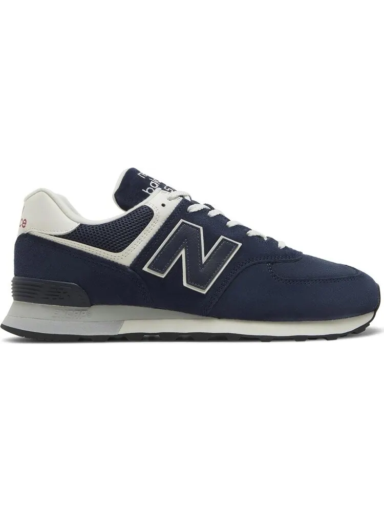 Кроссовки New Balance 574 'Navy White' — изображение 1 из 8, синий
