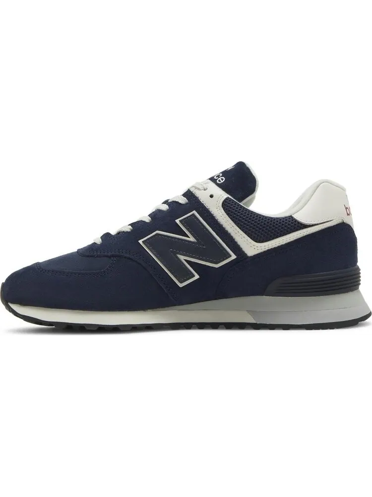Кроссовки New Balance 574 'Navy White' — изображение 3 из 8, синий
