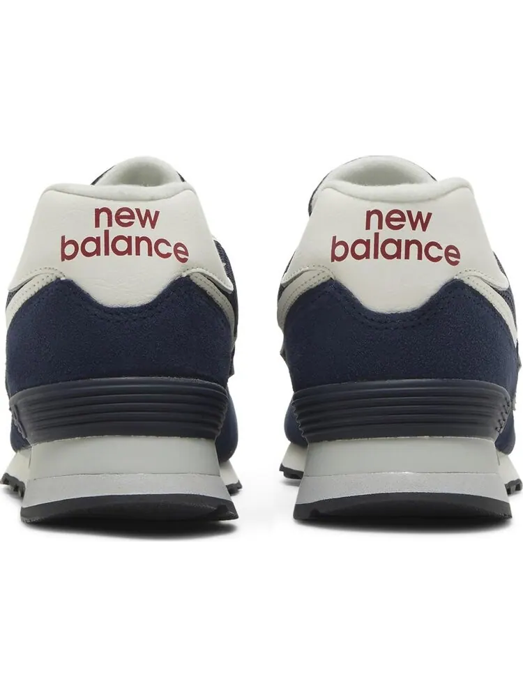 Кроссовки New Balance 574 'Navy White' — изображение 6 из 8, синий
