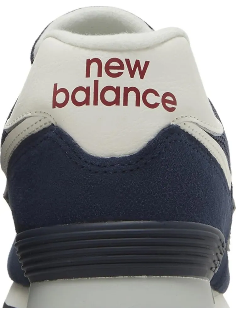 Кроссовки New Balance 574 'Navy White' — изображение 7 из 8, синий