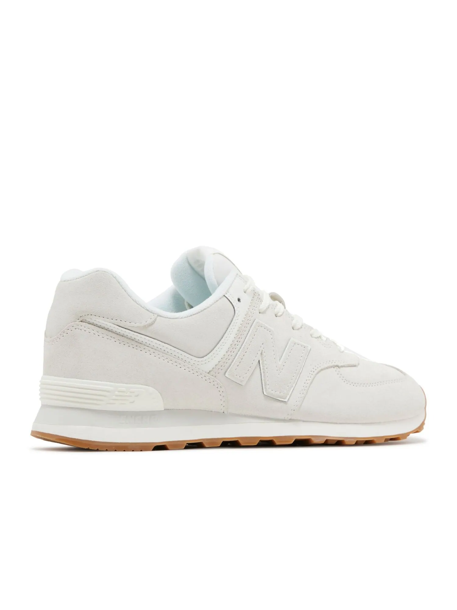 Кроссовки New Balance 574 'White Tan' — изображение 3 из 4, белый